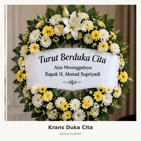 Krans Bunga Duka Panam
